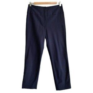 BABATON Aritzia Crop Dress Pants Wool Blend Navy Sz 4
